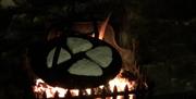 Making Soda Breads the traditional way over an open fire