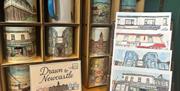 Drawn to Newcastle mugs and postcards