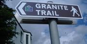 Brown Sign for Granite Trail