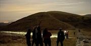 People star gazing at our last Mournes star hike