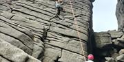 Tackling BIG heights on some  central Mournes Granite