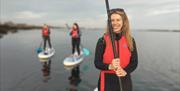 Big Smiles on the water at Greencastle, near Cranfield in county Down