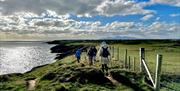 Clifftop walk near Ardglass