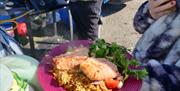 delicious salmon from the BBQ