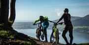 Bikers on Rostrevor Mountain Bike Trail