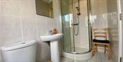 En suite bathroom