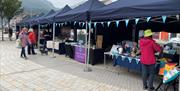 Artisan Market Stalls on Central Promenade, Newcastle, County Down