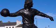 Pat Jennings Statue in Newry City