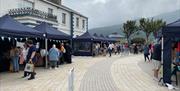 Artisan Market Stalls on Central Promenade, Newcastle, County Down