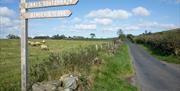 Finnis Souterrain sign post