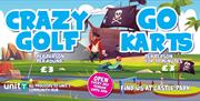 crazy golf and go karts