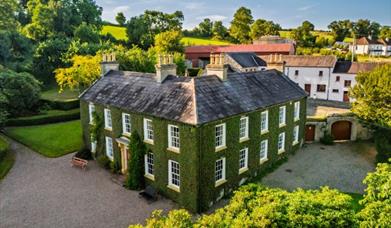 Aerial view of Tullymurry House