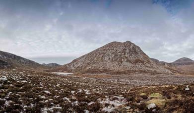 View of the Mourne Mountains