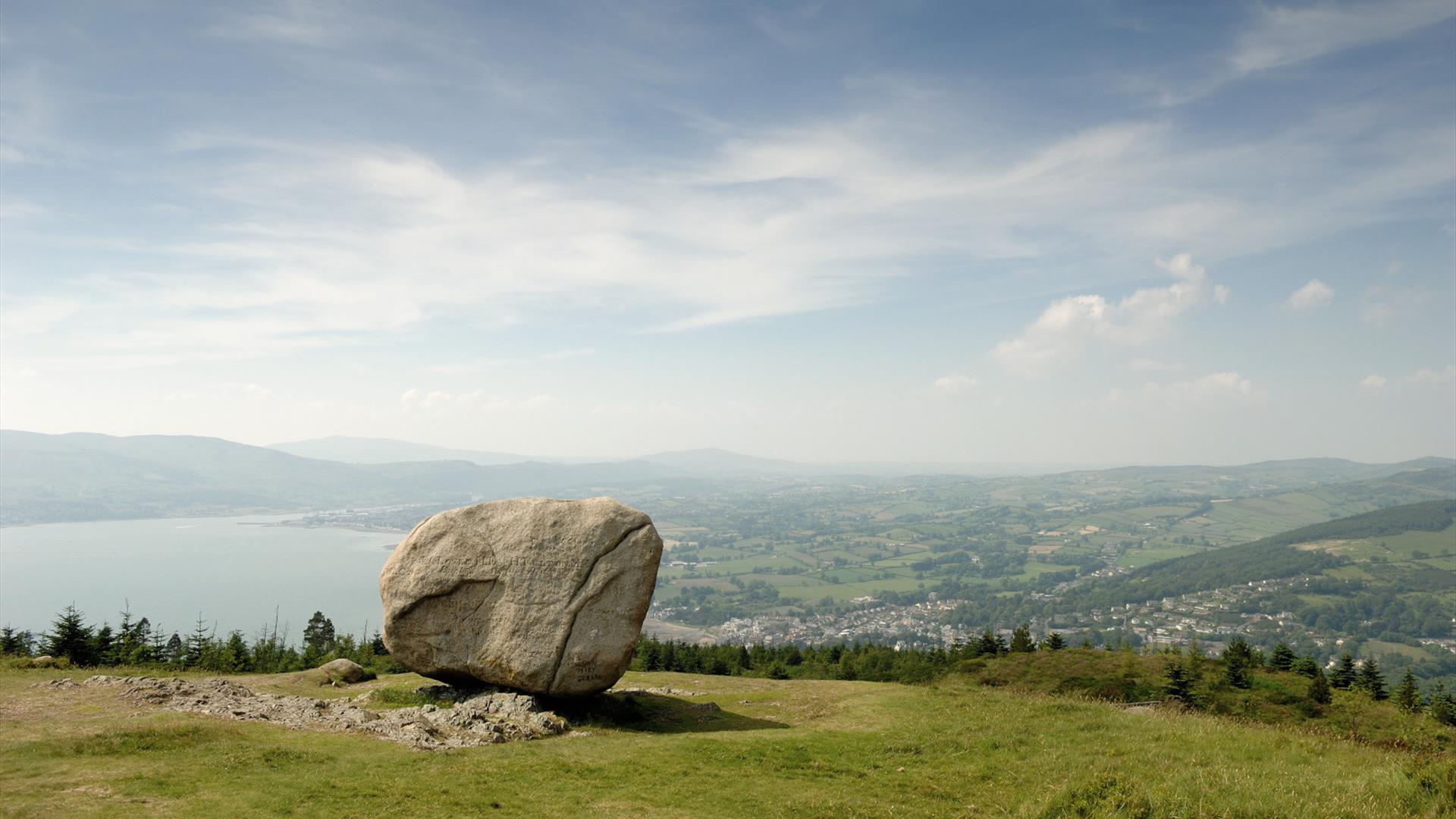 View from the Cloughmore Stone
