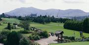 Image of golfers on Warrenpoint Golf Course