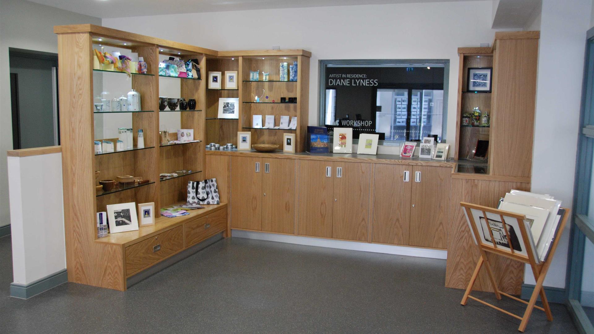 View of the Shop in Down Arts Centre, Downpatrick