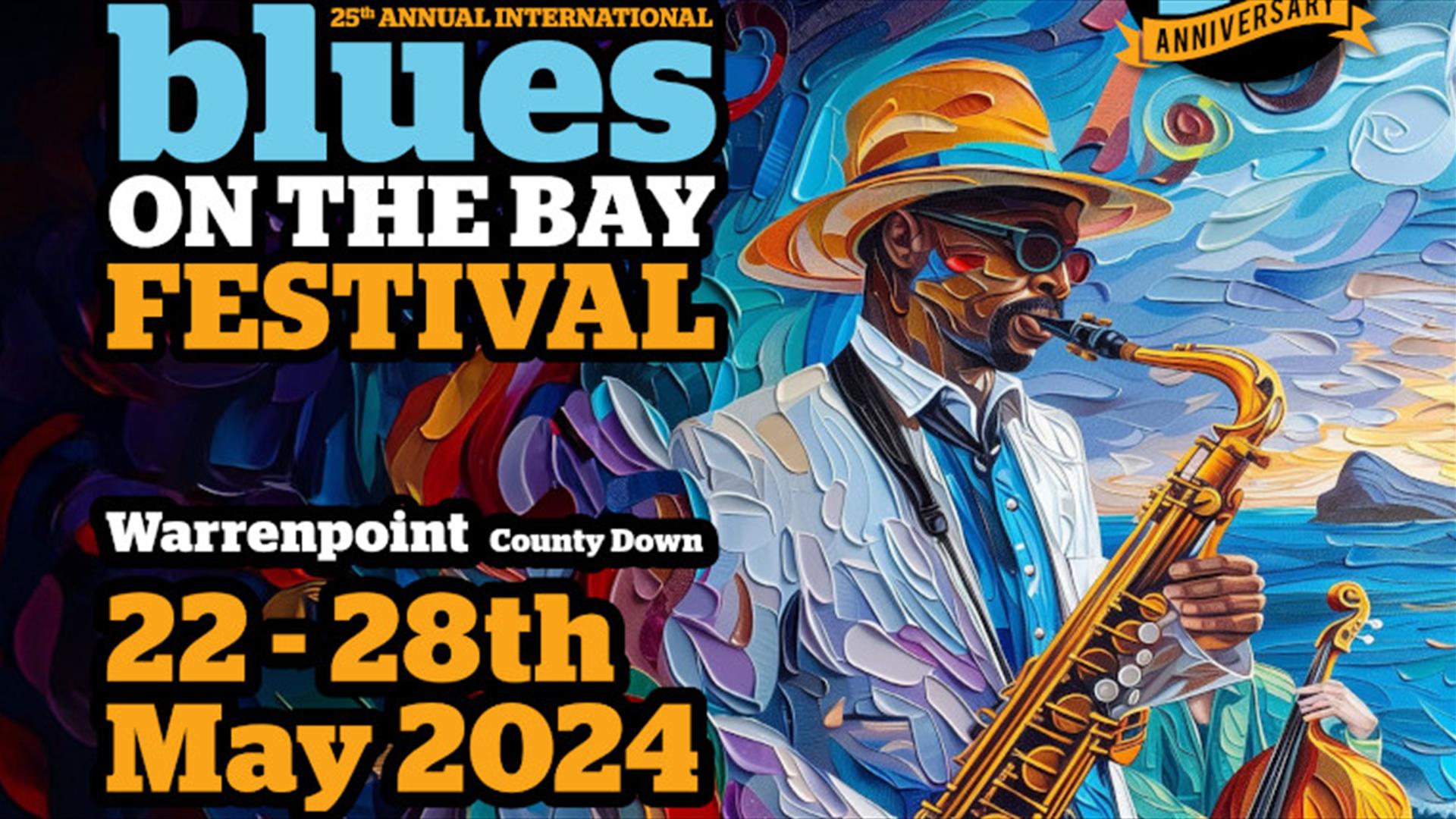 Blues on the Bay Festival Poster