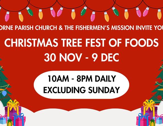 Christmas Tree Fest of Foods poster