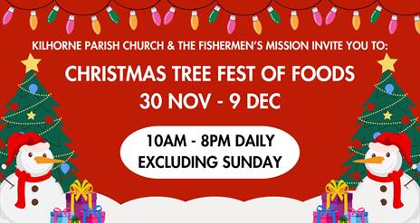 Christmas Tree Fest of Foods poster