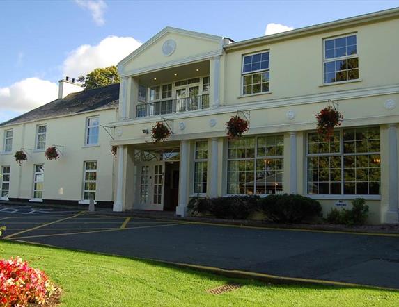 Exterior Daytime at the Millbrook Lodge Hotel, Ballynahinch