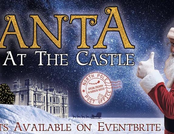 Poster of Santa at Narrow Water Castle, Newry County Down