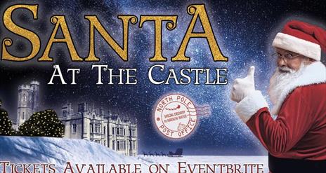 Poster of Santa at Narrow Water Castle, Newry County Down