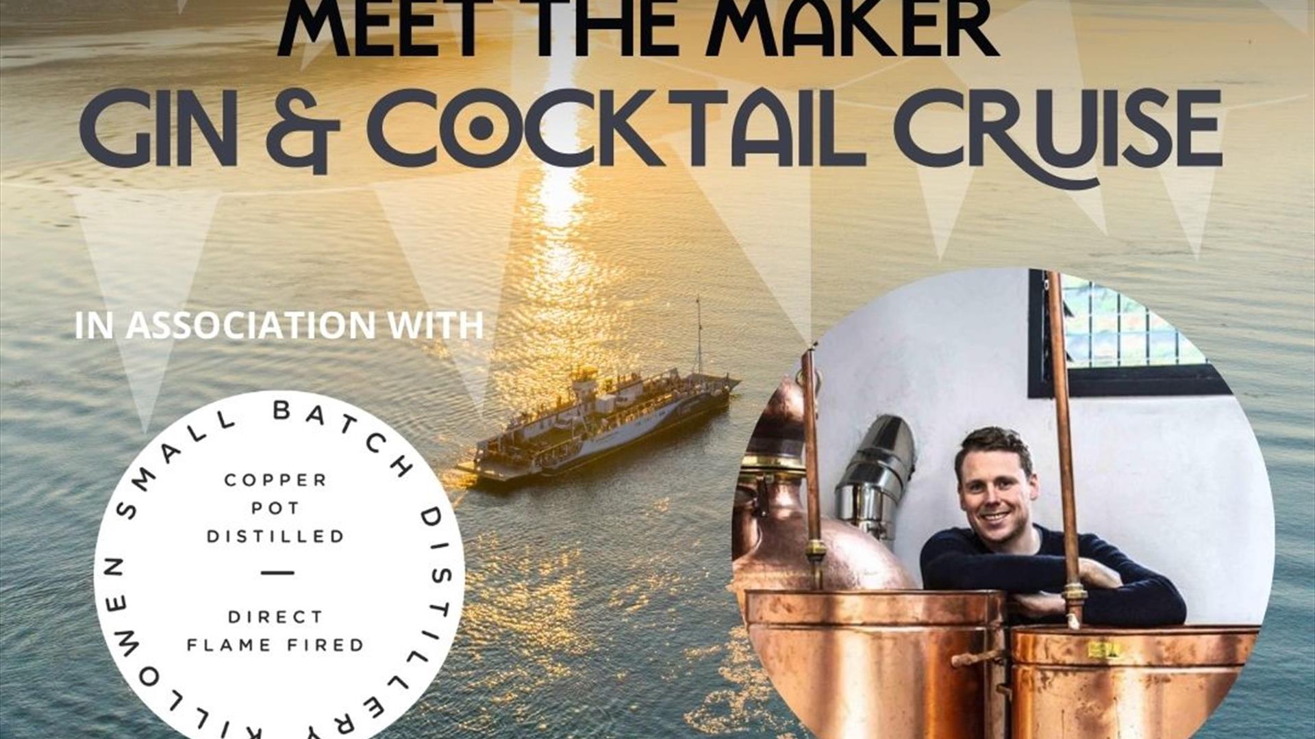 Image of Killowen Distillery Gin and Cocktail Cruise
