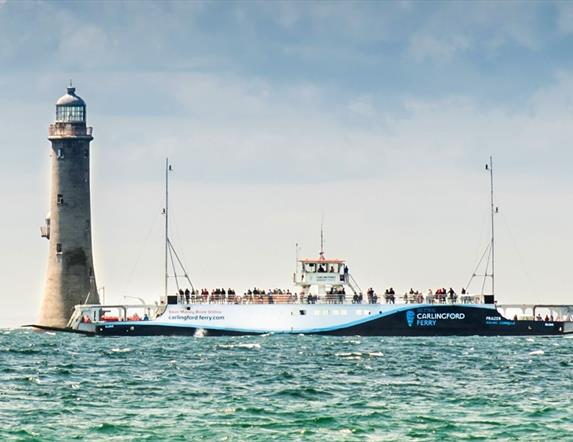 Carlingford Cruises at Haulbowline Lighthouse