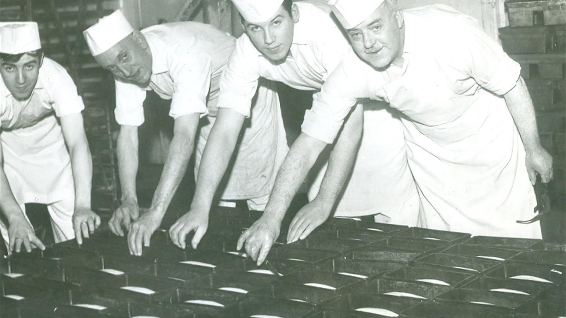 Workers in McCann's Bakery, Newry County Down