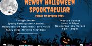 Test advertising 'Newry Halloween Spooktacular' on Friday 27 October 2023.  Click on www.visitmournemountains.co.uk for more details.