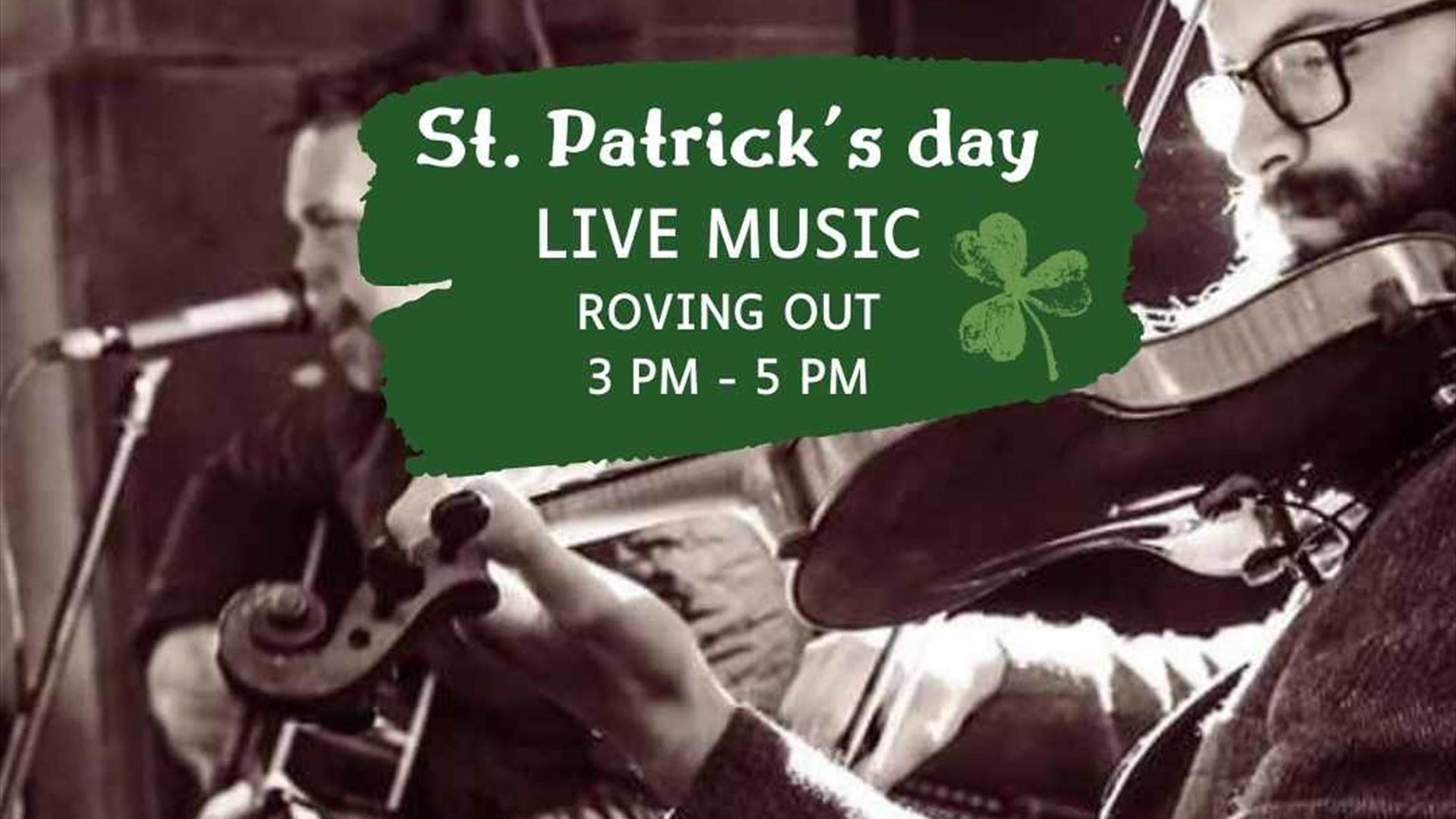 St Patrick's Day Live Music Poster, The Cuan