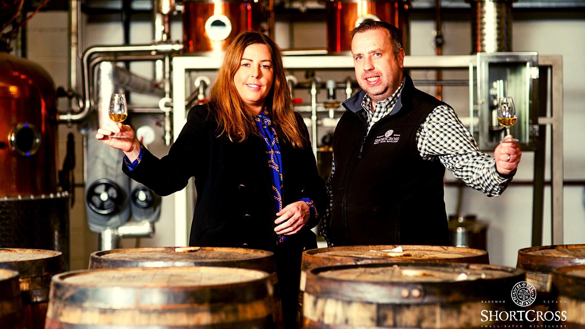 Image of two people on the Whiskey Discovery Tour.