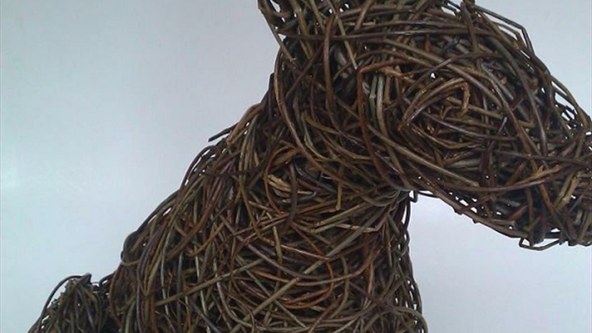 Woven Willow Hare