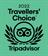 Tripadvisor Travellers' Choice Award