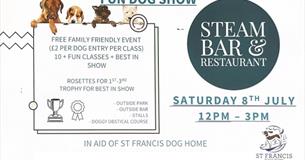 Fun Dog Show at Steam Bar in Aid of St Francis Dog Home