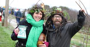 Wassail at Newquay Orchard