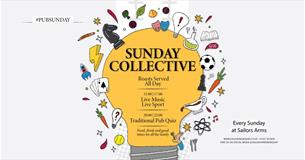 SUNDAY COLLECTIVE: All Day Roasts & Pub Quiz at Sailors Arms