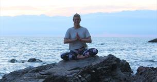 Angel Emerald Yoga at Newquay Orchard