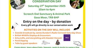 British Wildlife & Conservation Day at Screech Owl Sanctuary