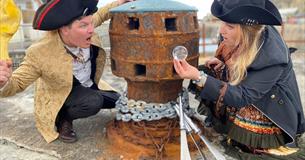 Pirate Comedy Juggling Show at The Boathouse on Newquay Harbour