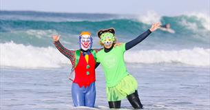 Halloween Surf with Newquay Women's Surf Club