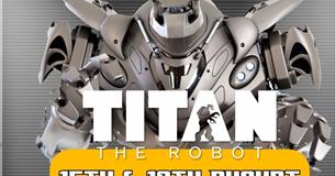Meet Titan the Robot at Camel Creek Adventure Park