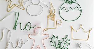 Wire Christmas Decorations Workshop 2023