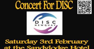 Concert for Disc at Sandy Lodge Hotel