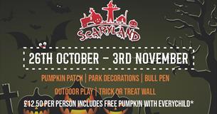 'Scaryland' Halloween and Half Term Fun at Dairyland Farm Park