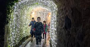 Tunnel of Lights at Shipwreck Treasure Museum, Charlestown