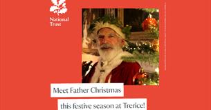 Father Christmas at Trerice 2024