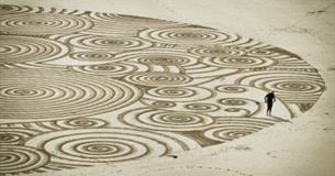 Big Beach Drawing