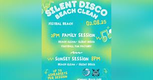 Silent Disco Fistral Beach Clean