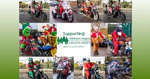 Santa’s on a Bike for Children’s Hospice South West